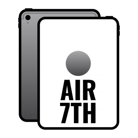 Apple iPad Air 11' 7th Wi-Fi/ M3/ 256GB/ Gris Espacial