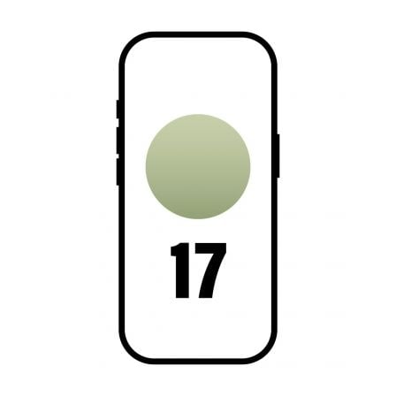 Smartphone Apple iPhone 17 512GB/ 6.3'/ 5G/ Verde salvia