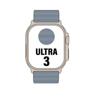 Apple Watch Ultra 3 GPS/ Cellular 49mm Caja de Titanio Natural/ Correa Ocean Azul Naútico