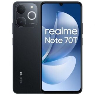 Smartphone Realme Note 70T 4GB/ 128GB/ 6.74'/ Negro Obsidiana