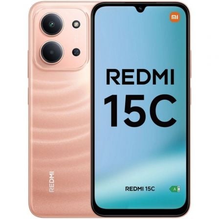 Smartphone Xiaomi Redmi 15C 4GB/ 256GB/ 6.9'/ Naranja